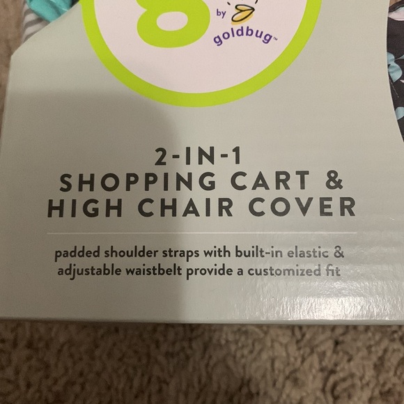 Shopping Cart and High Chair Cover - Picture 3 of 4